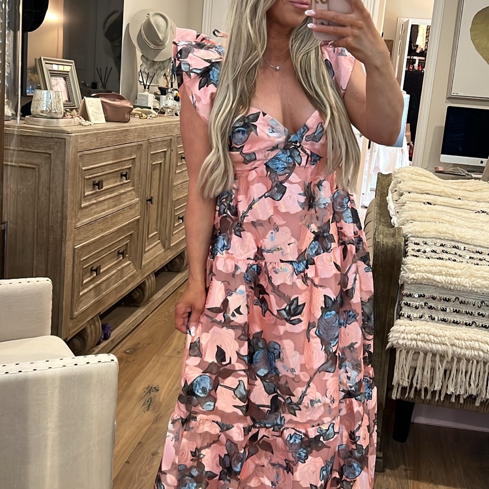 Buddy Love LILLY SWEETHEART NECKLINE MAXI DRESS - SWEET TALKIN